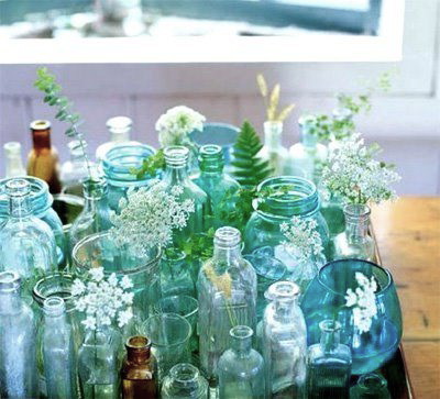 Vintage Bottles & Vintage Books : ) :  wedding 208421.vintage Bottles
