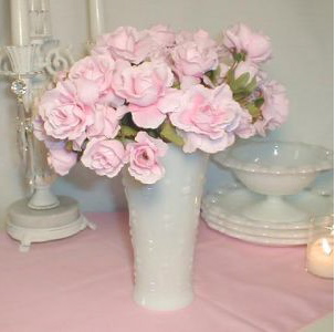 Milk Glass Collection & Vintage Cake Topper!!!!! :  wedding Vasem1a 2 3