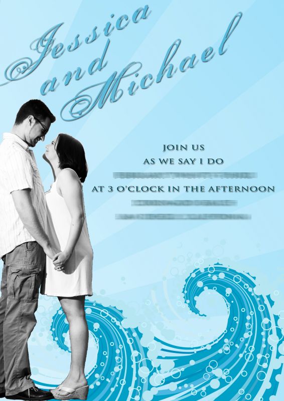 Need some opinions please!! DIY Invites :  wedding invitations beach SD Invite 5 Copy