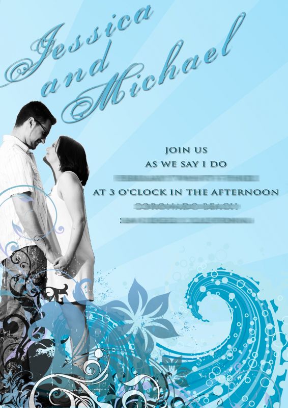 Need some opinions please!! DIY Invites :  wedding invitations beach SD Invite 6 Copy