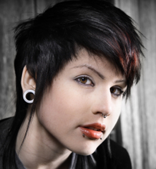 Short haired Bees, give me ideas for PWC! :  wedding Choppy Short Gothic Hair Style