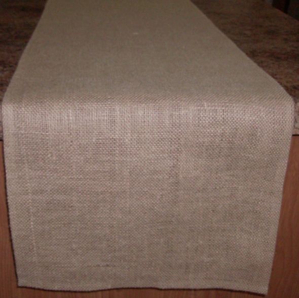 I have ready to ship 15 natural color burlap table runners 14 inch X 120 