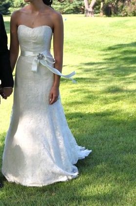 Monique Lhuillier Millicent Dress $550 : wedding monique lhuillier ML Front Full Length