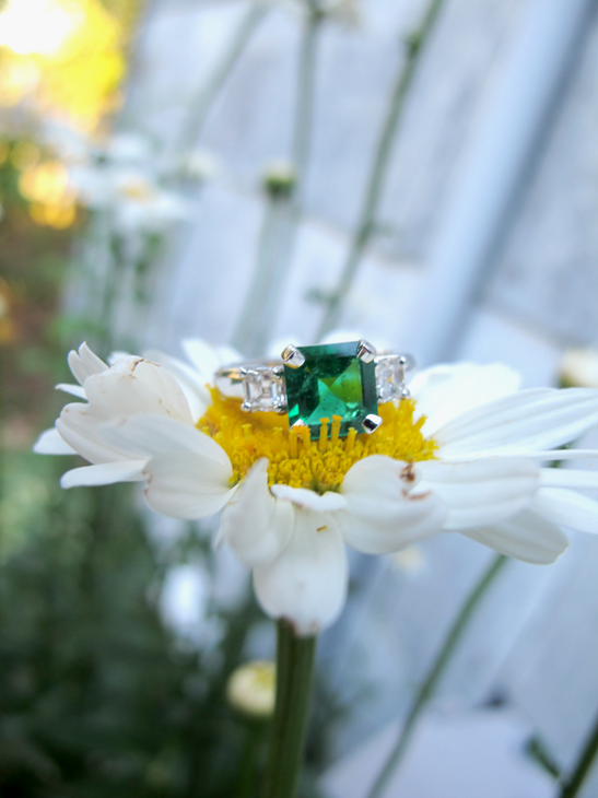 Three stone E-rings??? :  wedding rings engaged oval IMG 2274