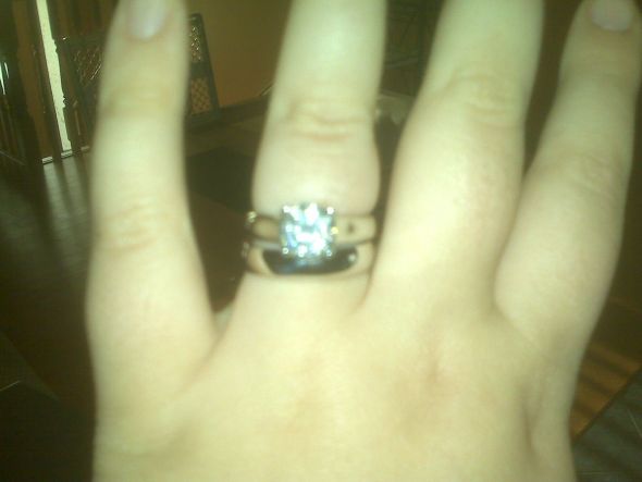 Show me your mismatched e-ring and band!! : wedding mismatched rings IMG00263