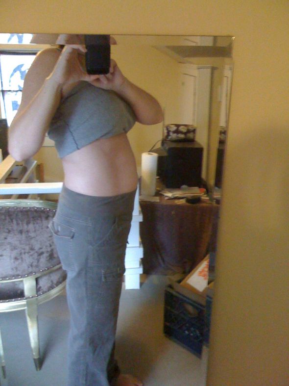 Showing at 18 weeks? :  wedding IMG 0216