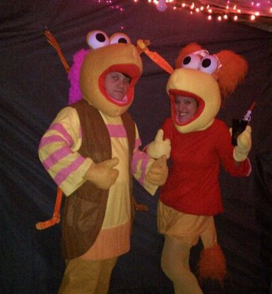 Couples Costume :  wedding Fraggles