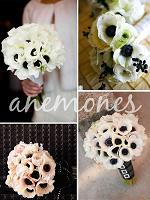 I need some inspiration! Black and White... : wedding black and white damask reception decor hydrangeas anemones black white Anemones