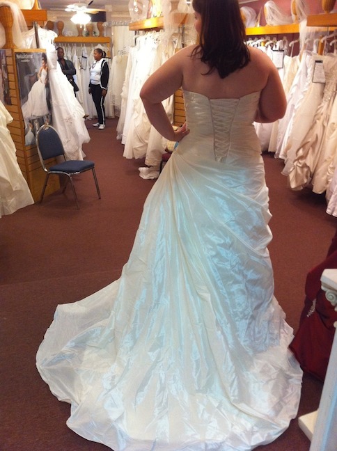 Show me your bustle!!! : wedding bustle dress alterations Back.small