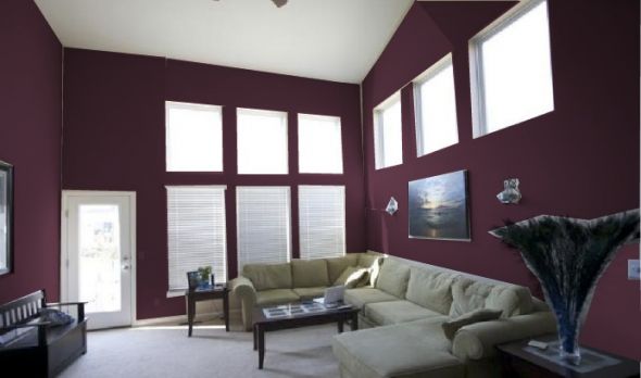 Paint colors! :  wedding Great Room Poetic Purple