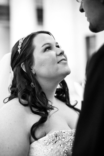 Show me pics of your wedding hair with a headband! :  wedding headband K0272