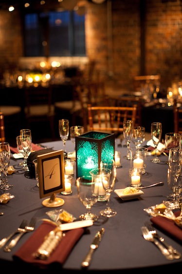 tall and short centerpieces :  wedding K0637