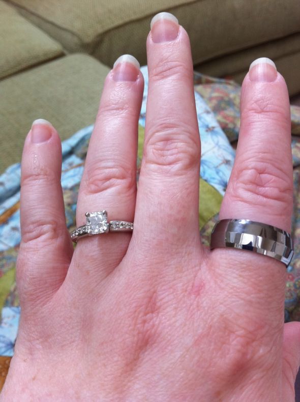 Men's Bands :  wedding The Ring Omg