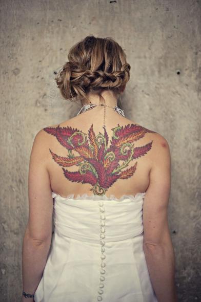 Has anyone done a braided updo? :  wedding Clarke Wedding 0033