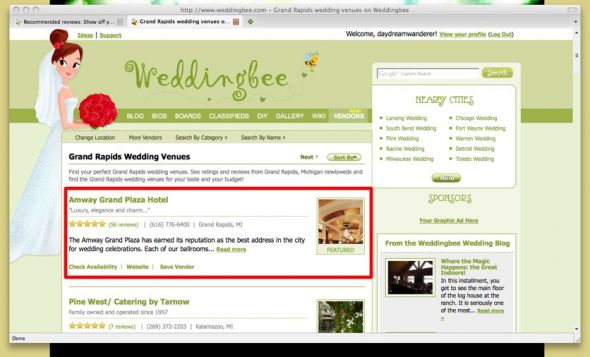 Recommended reviews: Show off your wedding on the blog! : wedding vendor reviews photographer videographer 2