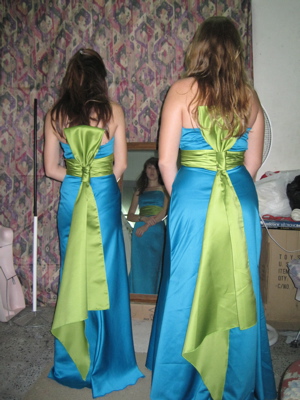 My BM's Trying on their dresses!!!(pic) :  wedding Bms