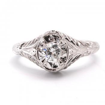 What do we think of 1920's Art Deco E-Rings??? : wedding .jpg