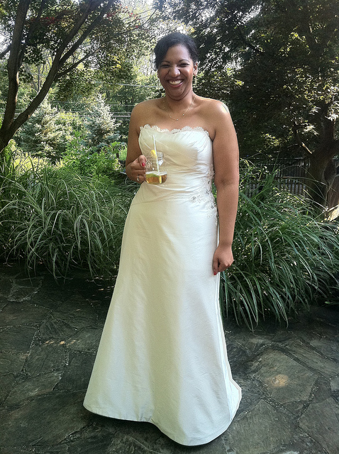 Any ladies alter their dresses to make it look different? : wedding 6073523844 C92390685e Z