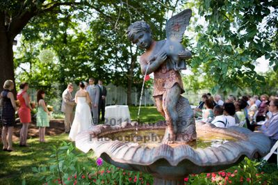 Show me your garden wedding! :  wedding wedding reception outdoors garden Ceremony 3