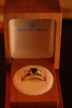 My wedding band from Brilliant Earth arrived this morning! :  wedding ring brilliant earth Ringsinthebox