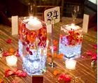 LED Submersible lights (cube) :  wedding cube centerpeice submersible led Pc
