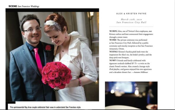 Our wedding is in a magazine!! :  wedding magazine SFBRIDESSUMMER10 FLORYPHOTOp3.pdf 1 Page 1