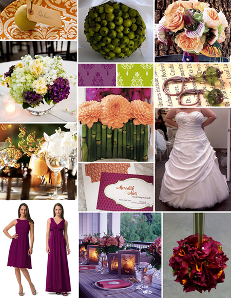 What does your Wedding Board Look Like March Brides :  wedding OPC Inspirationboard Sm