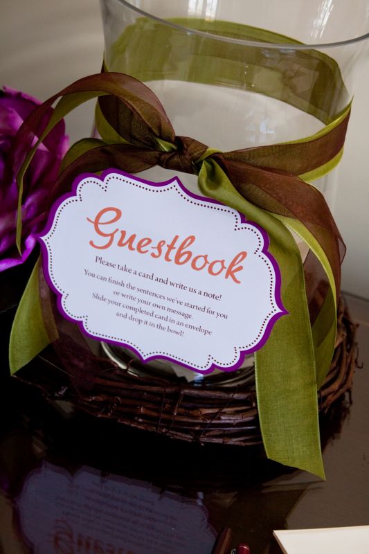 Our guestbook