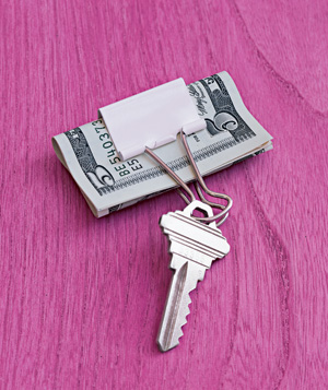 For Those Who Run Outside... : wedding Money Clip 300