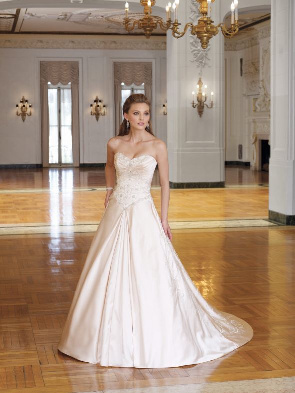 I walked down an aisle today... :  wedding Dressshow