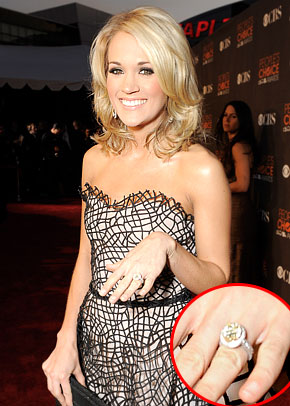 Engagement rings & Celebrities :  wedding rings celebrities Ringcarrie