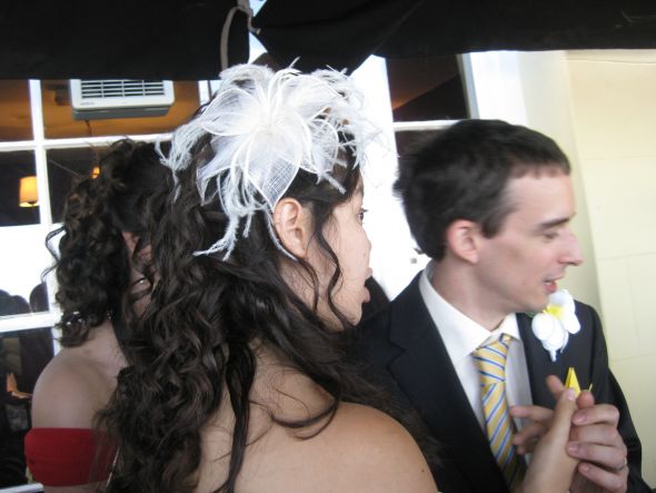 Married bees: Plz post pics of you wearing your long hair down @ the wedding!!! :  wedding IMG 6719