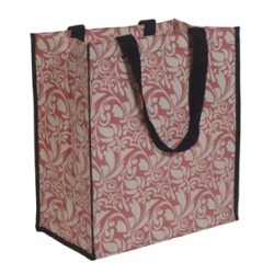 My CHEAP, CHEAP Bridesmaid Totes!!! :  wedding Pink Damask 13