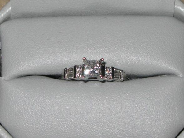 Show your Princess Cuts~ :  wedding ring Ring
