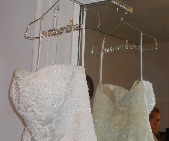 Love my dress hanger from etsy!! :  wedding Screen Shot 2010 08 27 At 9.44.33 PM