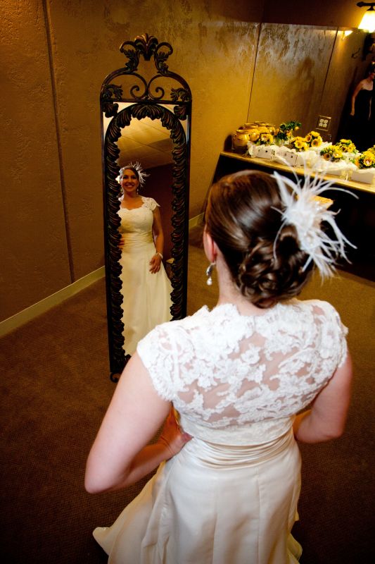 Show me dresses that are NOT strapless! :  wedding dress straps sleeves not strapless wedding dress Mirror