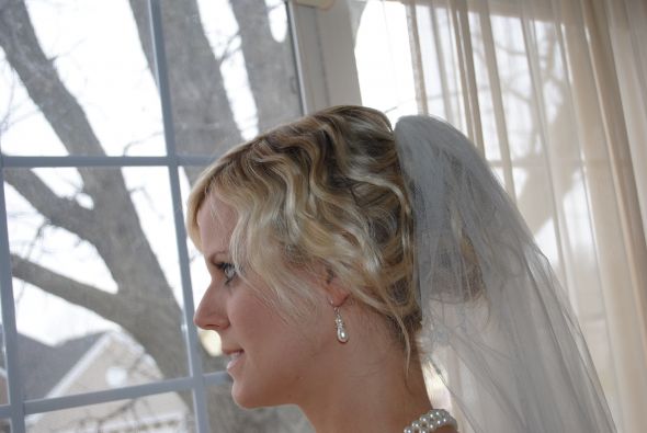 My hair trial, what do you think?! :  wedding hair Spring 2010 137