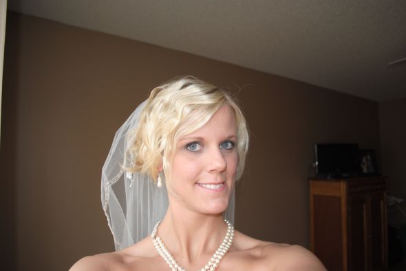 My hair trial, what do you think?! :  wedding hair Spring 2010 141