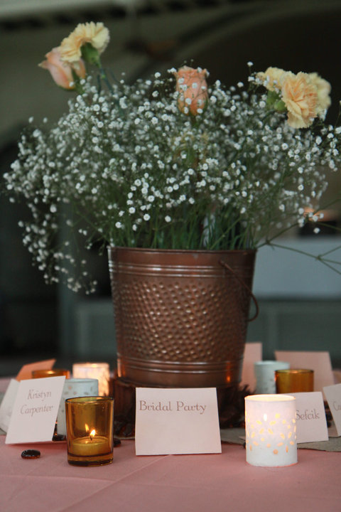 Copper Pails for sale : wedding copper pails metal pails buckets flowers reception 37660 10150231105685300 541170299 13768030 7622768 N