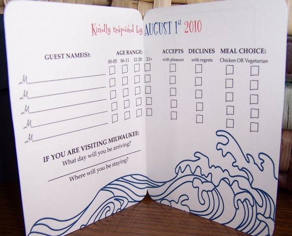 My DIY Invitations are Finished!!! :  wedding invitation suite nautical invitations anchor invitations diy invites red blue white invites 100 3052