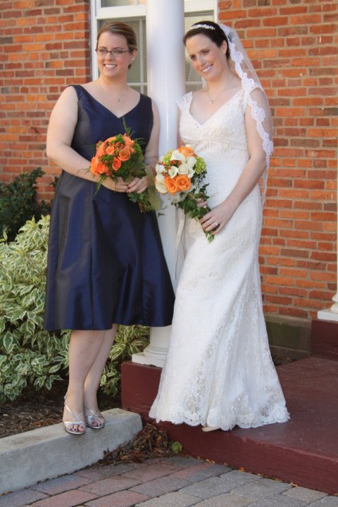 Married 10/9/10 (non-pro pics)!! :  wedding recaps Amy Sister And Me