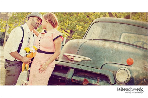 September 18th Brides !! 22 days away !! Eeeeekkk ! :  wedding sep 18th 2010 sep brides recap engagement photos 1950s photo shoot EVBLG 16