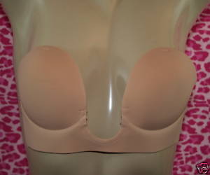 Calling all brides who have solved their backless plunging dress problems!! :  wedding U Plunge