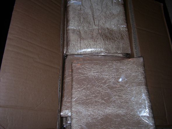 Champagne Taffeta Crinkle Overlays 72x72 for sale : wedding gold ivory reception 100 4234