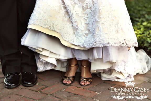 I'm alive and We've been blogged!!! :  wedding Deanna Shoes