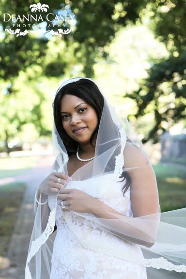 I'm alive and We've been blogged!!! :  wedding Deanna Veil