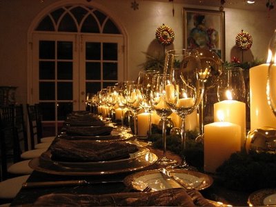 Please share pictures of centerpieces on rectangle tables :  wedding rectangle tables centerpieces flowers candles round tables 2g