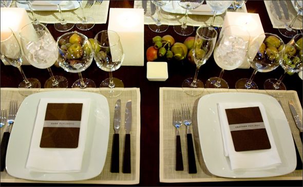 Please share pictures of centerpieces on rectangle tables :  wedding rectangle tables centerpieces flowers candles round tables 3