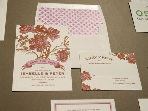 Need Letterpress inspiration pics! :  wedding letterpress inspiration 6a00e554ee8a228833011570903cbf970b 500wi