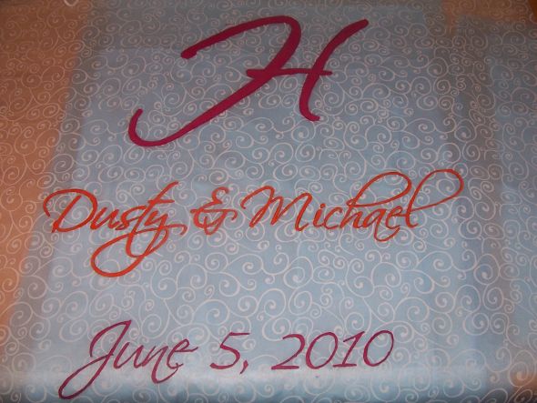 Check out my aisle runner :  wedding 100 1758